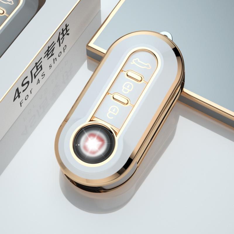 Fiat 500/Bravo/Iveco Eurocargo Key Cover Protective Shell