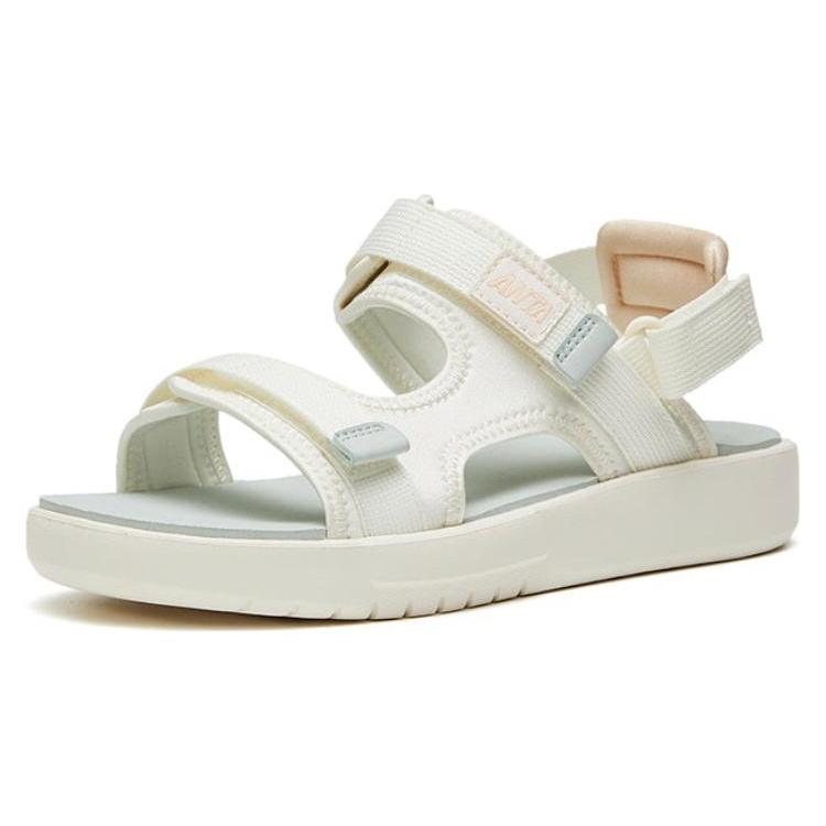 New Anta Life Collection Beach Sandals Women's White 122338505-3