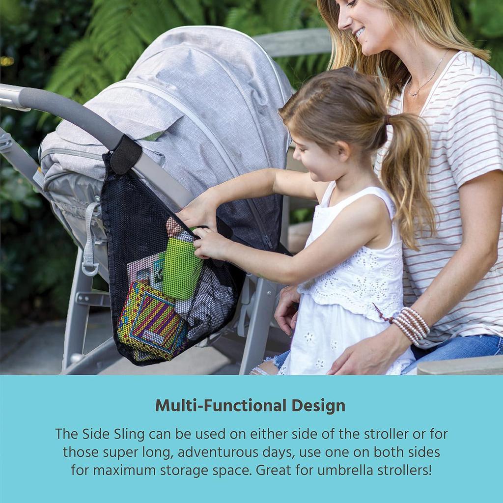 Multifunctional Stroller Mesh Hanging Bag & Tissue Holder for Parent and Baby Essentials