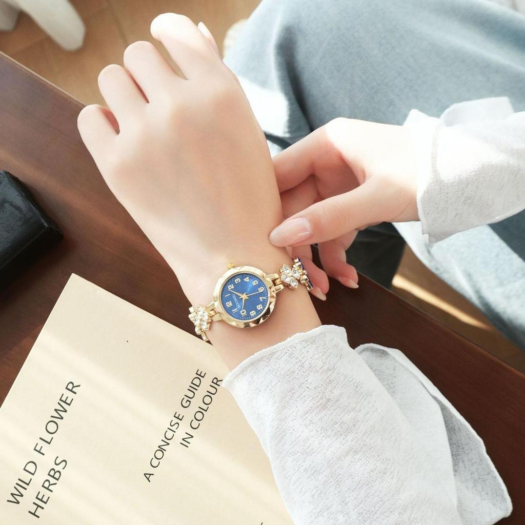 Crystal Rhinestone Bracelet Watches Women Wristwatch Ladies Quartz Watch