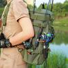 New Fishing Bag Waterproof Outdoor Sports Backpack Multi-functional Dry and Wet Separation Luya Bag Large Capacity