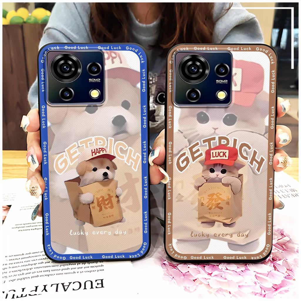 Graffiti Fashion Design Phone Case For ZTE Blade V50 Vita Silicone Protective Cute Durable Shockproof TPU Phone Pouch