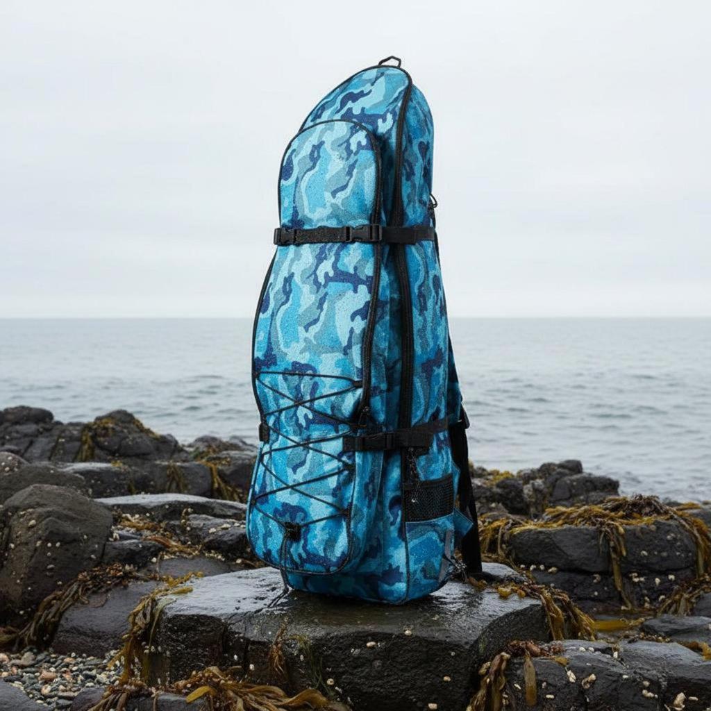 Fishing Diving Gear Backpack Large Capacity Long Dive Drainage Holes