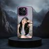 Chinese actress lusi Rosy Zhao Phone Case For iPhone17,16,15,14,13,12,11 Plus,Pro Max Black Candy silver phone case