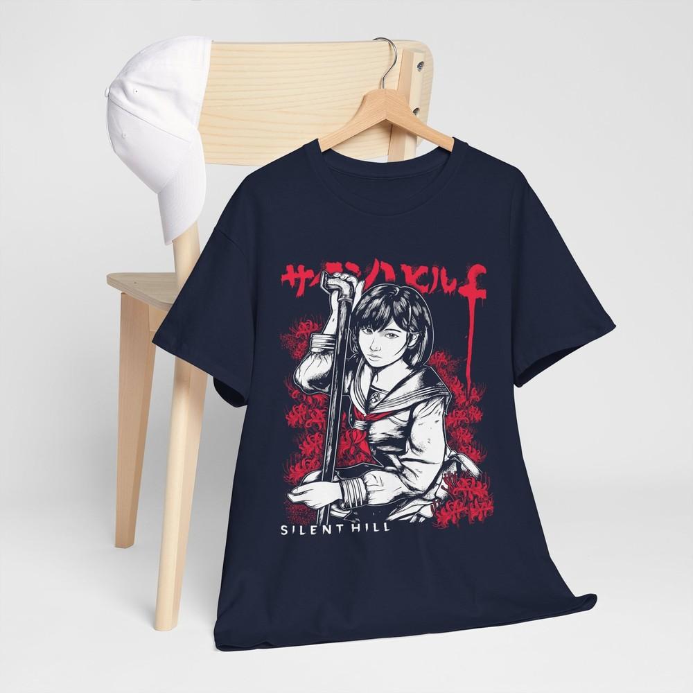 Silent Hill 2 Tshirt Resident Evil Shirt Silent Hill Game Red Apparel Tshirt S