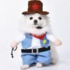 Easy To Wear Halloween Pet Costume Soft Fabric Uniform Dog Cosplay Clothing Funny Pet Supplies Kitten Puppy Costume Animal