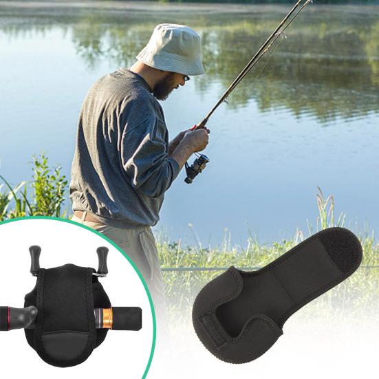 Fishing Spinning Reel Cover Bag, Baitcasting Trolling Fishing Reel Storage Pouch, Waterproof Fishing Reel Protective Case