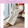 Denim Wide Leg Jeans For Winter Warmth And High Waist Fit For Women