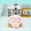 Giraffe Cute Rabbit Panda Animal Plush Keychain Toy Decoration Gift Keyrings