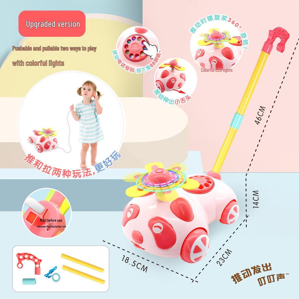 Kinder Flugzeug Lauflernhilfe & Geschichten-Buggy Spielzeug