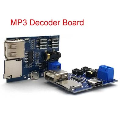 TF-Karten-USB-Stick-MP3-Format-Decoder-Board-Modul-Verstärker-Dekodierungs-Audioplayer