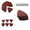 Triangle Sandpaper Sanding Disc 120 180 3-1/8 Inch