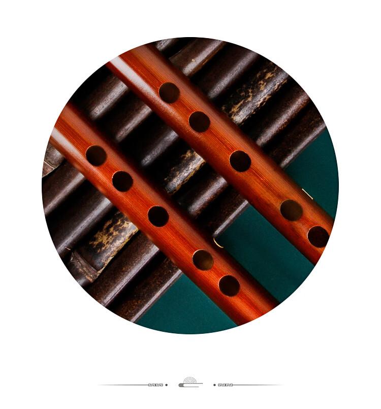 Piccolo Bambusflöte für Anfänger - Mini Antiker Stil Kinderinstrument