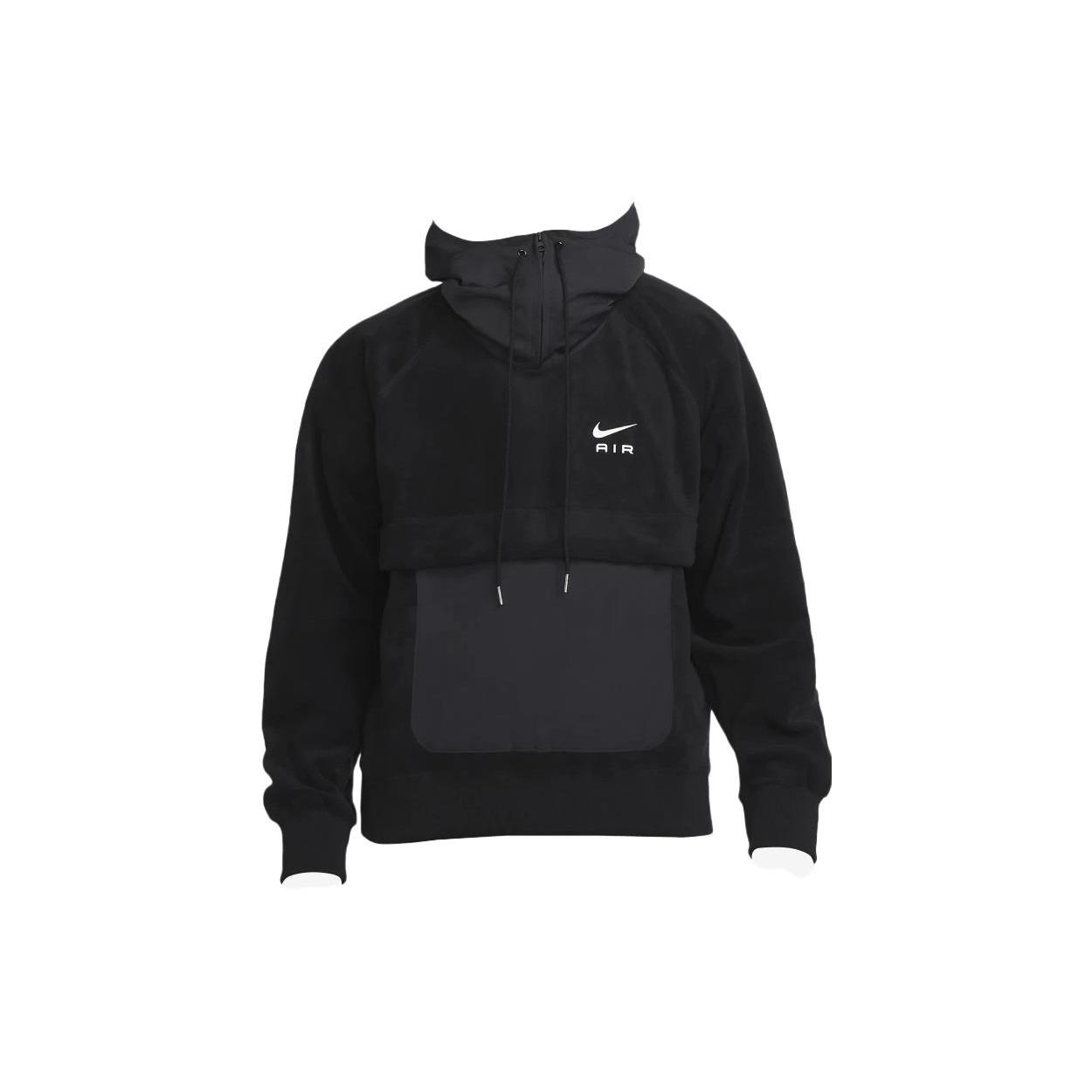 Nike Sweatshirts Men`s Black Hooded Moderate