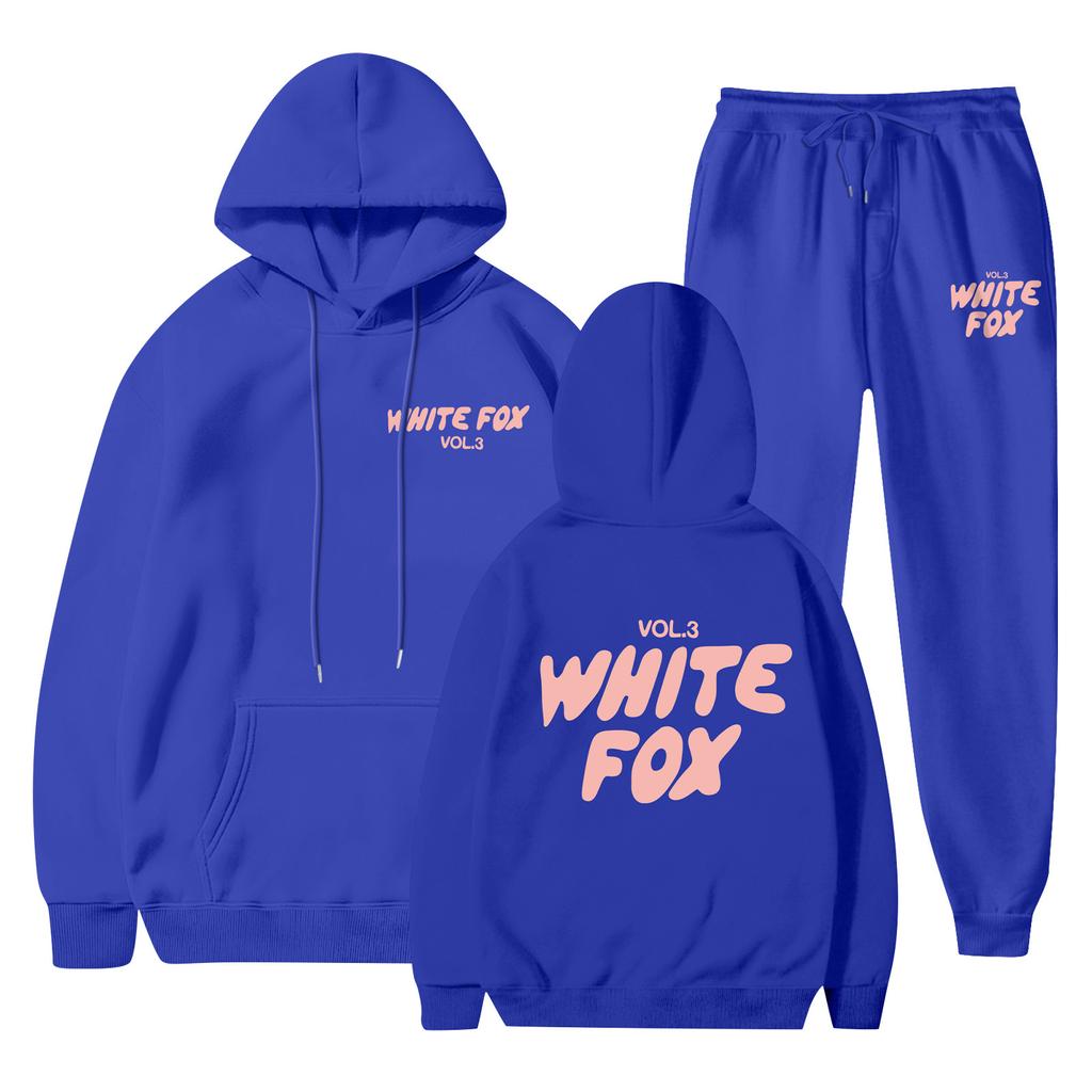 Damen Casual Zweiteiliges Set mit Kapuze, langen Ärmeln und langen Hosen, Sport-Sweatshirt-Set