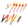10 Pcs ulated Electrician Tool Set with Slotted Cross Head Tip Electrician Screwdriver Set