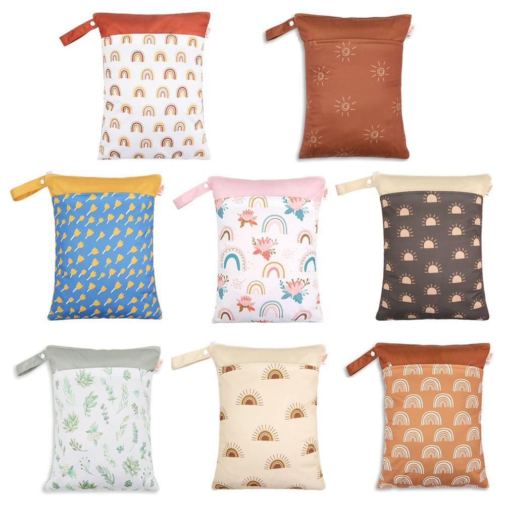 

Хранение большой емкости для наружного использования водонепроницаемый мешок для подгузников из ткани на молнии сумка для двойной коляски