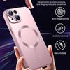 Magnetische Hülle für iPhone 16 15 14 13 12 11 Handyhülle Matt Luxuriös Weich Metallischer Glanz Design mit Kameraobjektivschutz Kompatibel mit Magsafe Hülle