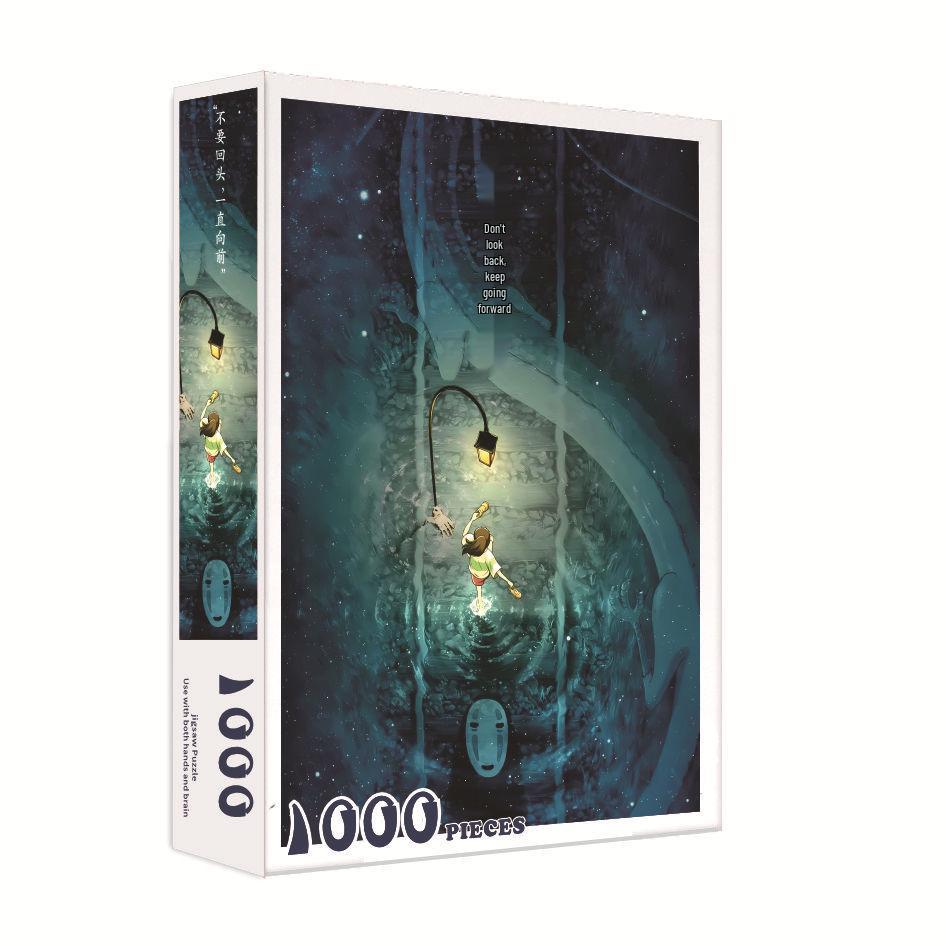 Tisícidílné zakázkové puzzle pro věk 3-10 let, vzdělávací hračka a připravené k zarámování pro dospělé a děti