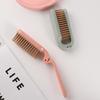 Soft Tooth Portable Head Massager Hair Styling Accessaries Foldable Hair Comb Straight Hair Brush