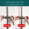 1pcs Universal Shower Head Holder Adjustable 18~25mm ABS Chrome Shower Rail Holder Bathroom Accessories Shower Mounting Brackets