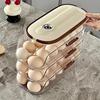 Refrigerator Slide-Out Egg Rack: Space-Saving Drawer for Easy Egg Storage