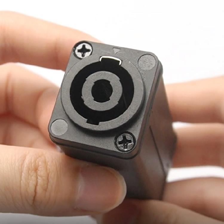 NL4FC 4Pin Female To Female Auditory Coupler Adapter Secure NL4MM For Professional Speakers And Amplifier Connection