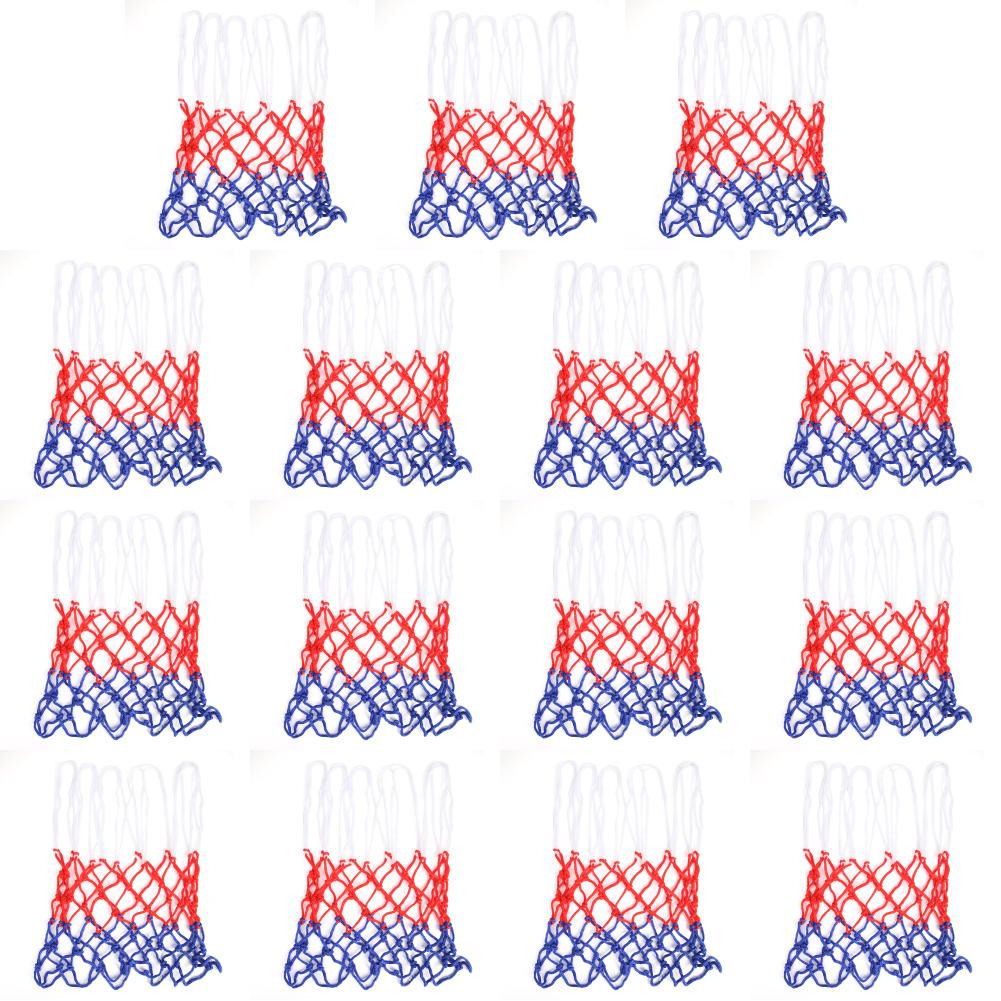 Standard Basketballnetz Basketballkorbnetz Offizielle Spezifikation Basketballnetz Langlebiges Nylon Felgenbefestigungsnetz