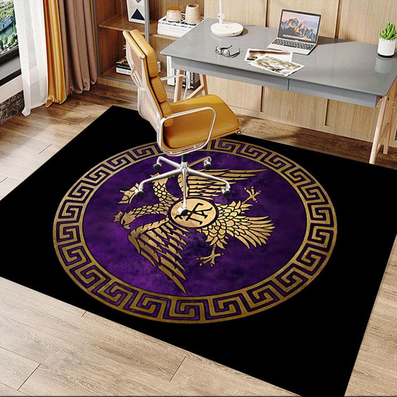 1pc Eagle Shield Carpet, Office Rug Outdoor Mat Home Decor Area Carpet Festival