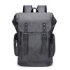 Retro Fashion Backpack with High-end Feel, 16 Inch Laptop Bag, Soft PU Leather Large Capacity Backpack