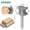 Half Round Side Cutter Bit Half Round Side Cutter Bit Woodworking Bit 1/4inch 1/2inch Shank