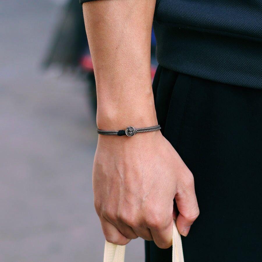 Ethnic 2mm Thin Rope Bracelet Handmade Weaven Nautical Wrap String Braclet for Men Women Leisure Accessories Lucky Amulet