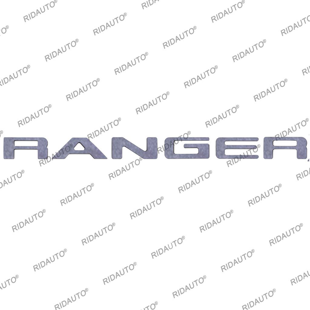 High Quality ABS 3D Ranger Emblem Sticker Fit For Ford Ranger T9 2022 2023 Wildtrak Sport XLT XL+ XL Back Door Logo Letters