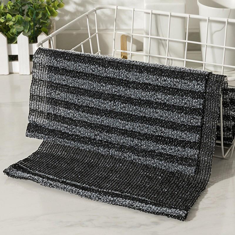 Back Exfoliating Nylon Bath Towel Soft Skin Cleaner Multifunctional Body Brush for Shower Use