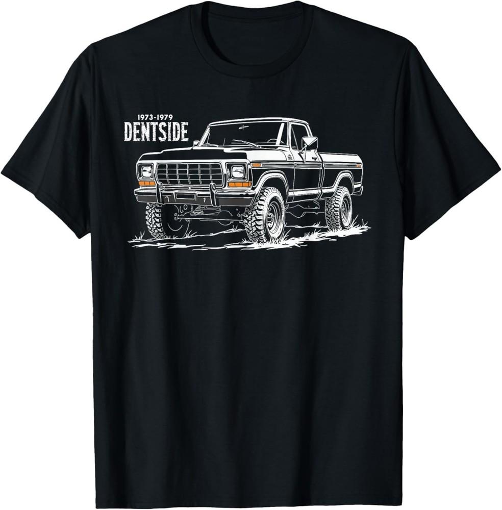 

1979 Dentside Truck Silhouette Front Corner Dentside Highboy T-Shirt 3XL