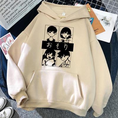 2023 Omori Hoodies Anime Kawaii Printed Street Hoodie Unisex's and Women's Autumn/Winter Fashion Large Harajuku Sweatshirt Hoodie