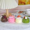 Artificial Chocolate Cake Model Ornament Simulation Cake Fake Desserts Shop Props Photography Props DIY Models Party Supplies