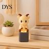 Keyboard Fidget Toy with Light Sound Animal Sound, Rechargeable Cow Goat Tactile Feedback Office Desk Monkey Pigeon Finger Clicker, Push Button