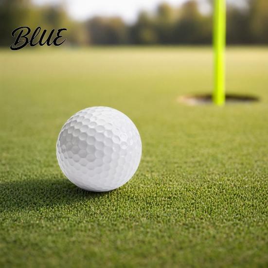 Long Drive Golf Ball 1/6/12Pcs Distance Practice Ball Putting Swing Training Low Spin