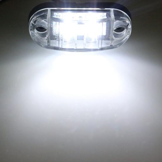 12-30V 6000K Lampă de semnalizare a frânei cu LED-uri Piranha Blinker, marcator lateral pentru mașină