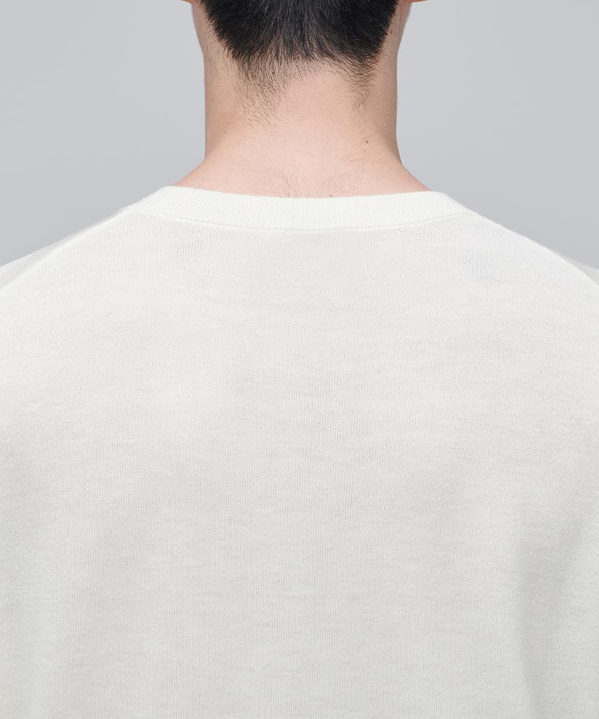 MUSINSA STANDARD Merino Wool Blend High Gauge Crew Neck Knit [Ivory]