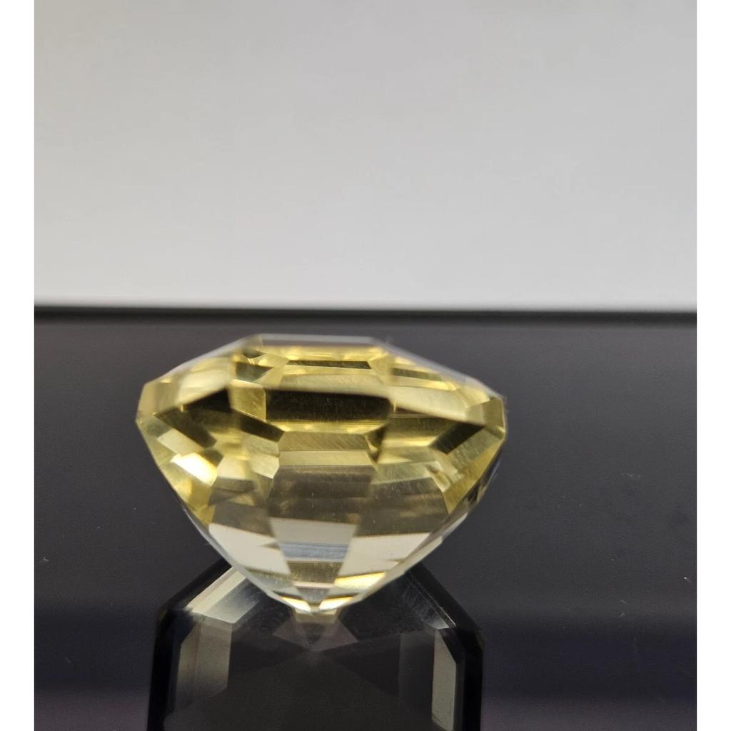 Natural Yellow Sapphire Hexagon Cut 22+ Ct Stunning Certified Loose Gemstone