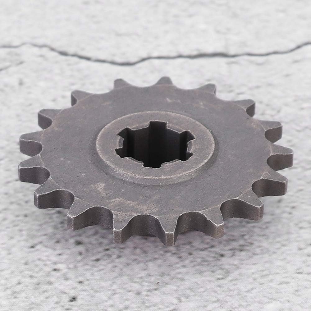 for t8f front sprocket Sprocket, Metal Sprocket Fits for 2 Stroke ATV Quad Dirt Pocket Mini Motorcycle(17 Teeth)