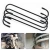 4/1pcs Car Caliper S Shape Hanger Hook Tool Brake Caliper Hanger Hooks with Rubber Tips for Bearing Axle Automotive Accessories