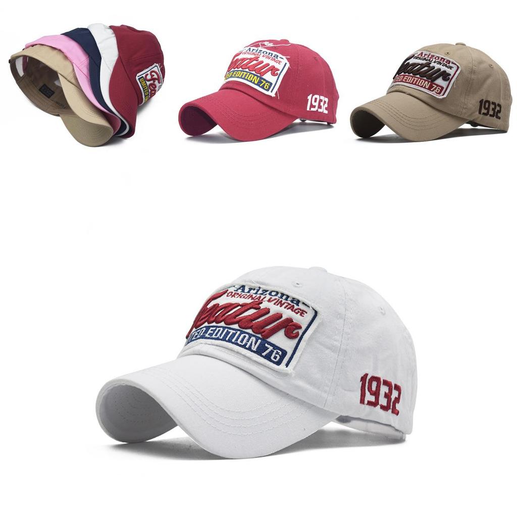 Premium Washed Cotton Baseball Hat With 3d Embroidered Letters