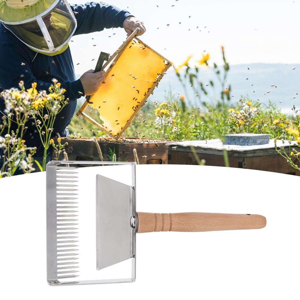 

Beekeeping Wide Uncapping Fork Scraper Honey Beehive Shovel Apicultural Equipment Beekeeping Tool