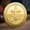 Pope Francis commemorative coin  Colorful Printed Relief Commemorative Coins Souvenir  Gold-Plated  Collector Coins gold
