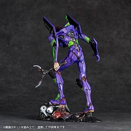 Kaiyodo Artpla Sculpture Works Evangelion Unit 01 Berserk (2025 Reissue) Height approximately 230mm Non-scale Unpainted Plastic Model Kit AP048