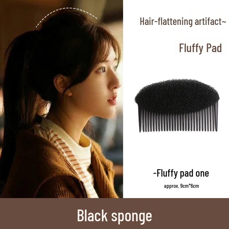 High Crown Hair Root Fluffy Wiglet - Invisible Hair Bun & Comb Accessory