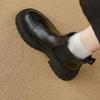 New Style Ankle Boots for Autumn and Winter, Fashionable and Versatile, Thick-soled Women's Shoes